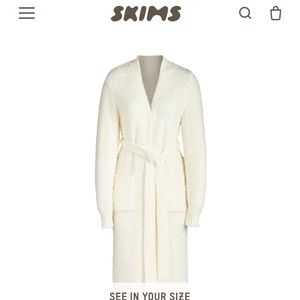 SKIMS Cozy Robe